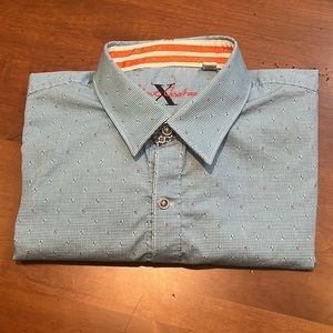 Men's Blue Checkered Shirt